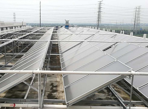 华体会（中国）热能科技（杏坛）员工宿舍楼太阳能热水工程